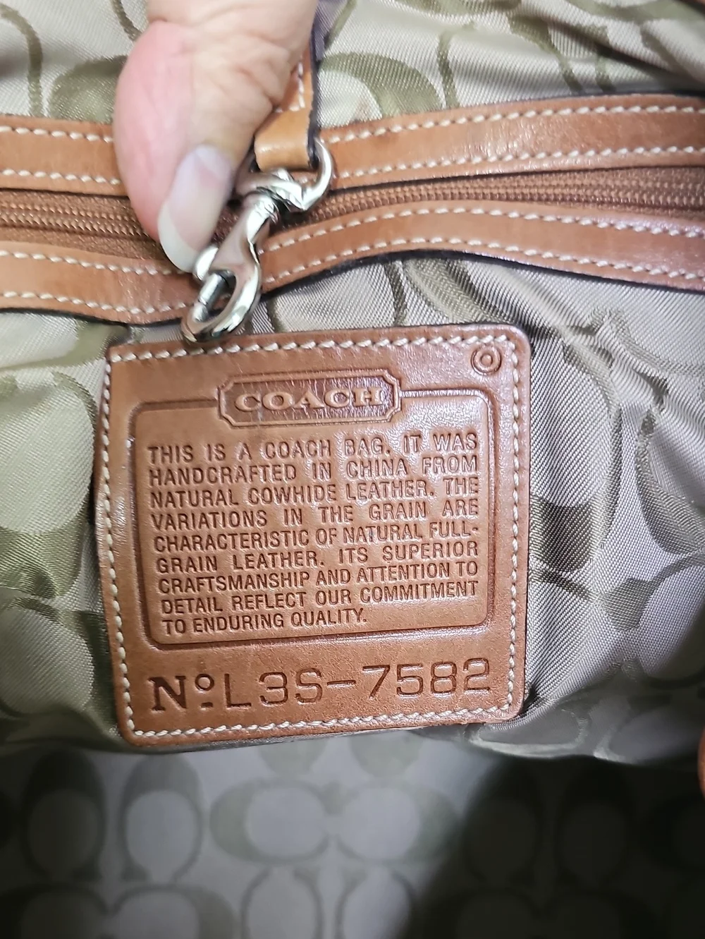 COACH HAMPTON GALLERY TOTE BFPM-07-089